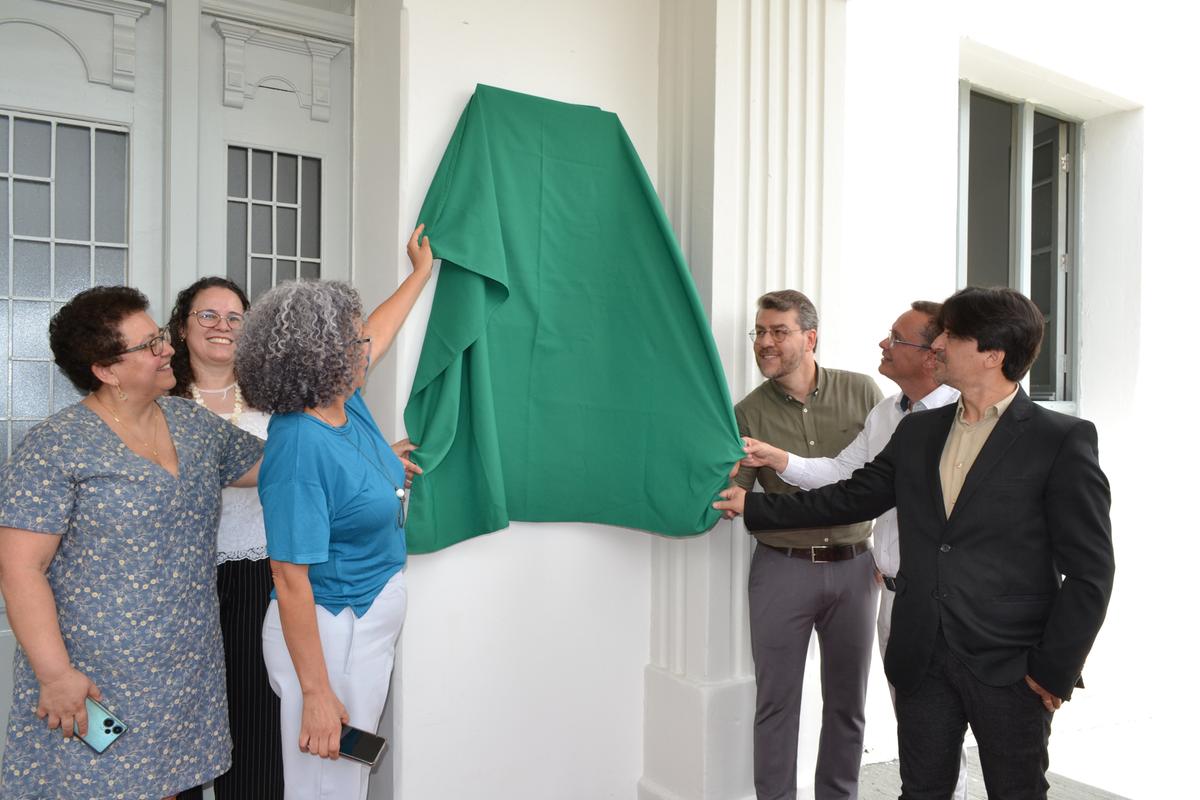 Tombado pelo município, prédio histórico teve a sua entrada reaberta após 44 anos. (Foto/Divulgação)