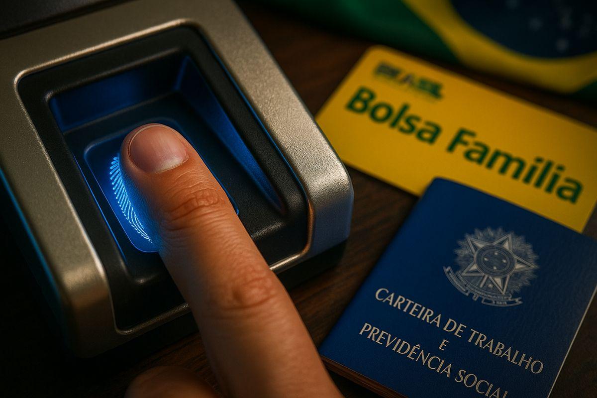 A partir de 20 de novembro, o Governo Federal passa a exigir a biometria obrigatória para novos cadastros e atualizações no CadÚnico (Foto/Divulgação)