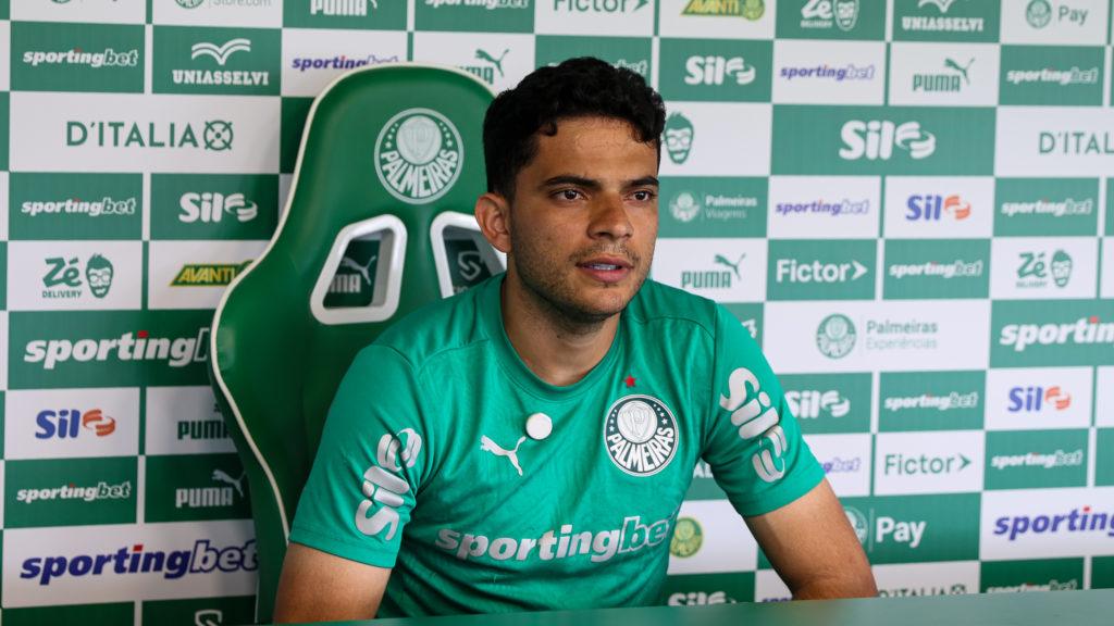 Com gols de Bruno Rodrigues (Foto) e Felipe Anderson, Verdão faz 2 a 0 no Alfredo Jaconi e volta ao topo da Série A (Foto/Fábio Menotti/Palmeiras)