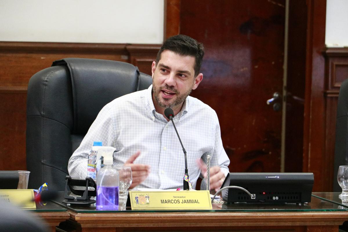 Vereador Marcos Jammal disse que realizou análise minuciosa dos balancetes e considera a evolução exponencial dos valores atípica (Foto/Rodrigo Garcia/CMU)