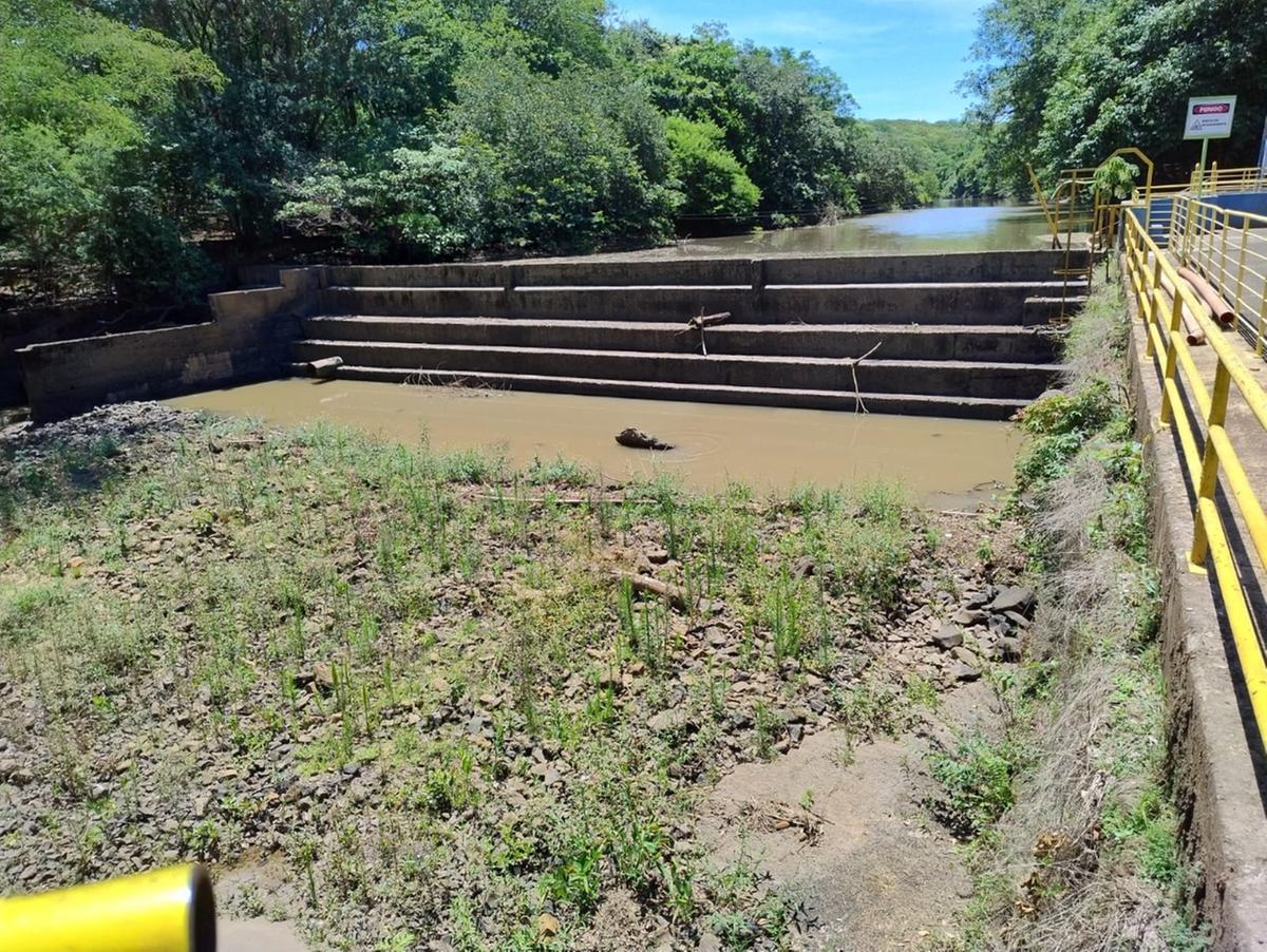 A chuva registrada na noite de ontem em Uberaba, segundo o Instituto Nacional de Meteorologia (Inmet), foi de apenas 3,6 milímetros (Foto/Divulgação Codau)