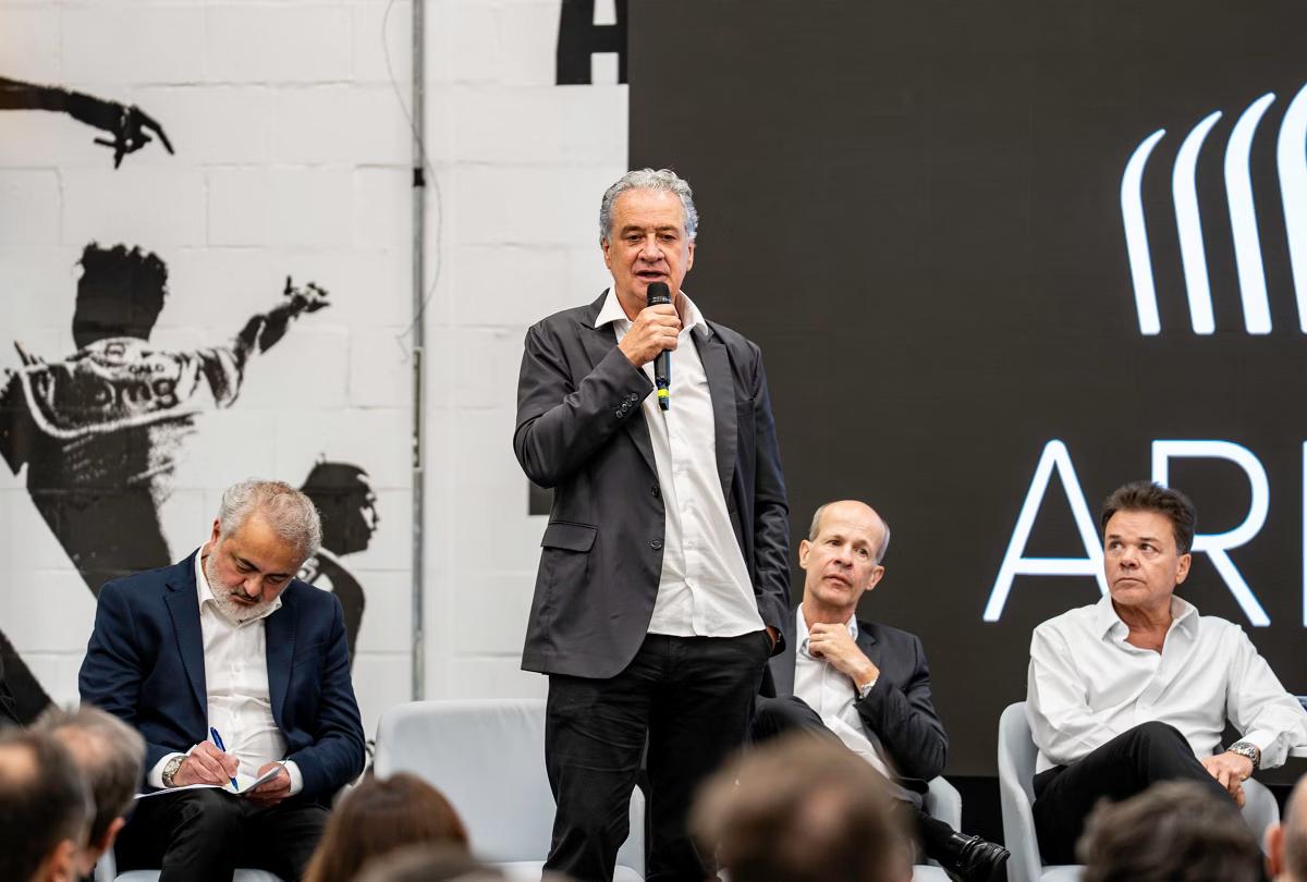 Sérgio Coelho, presidente do Atlético (Foto/Paulo Henrique França/Atlético)