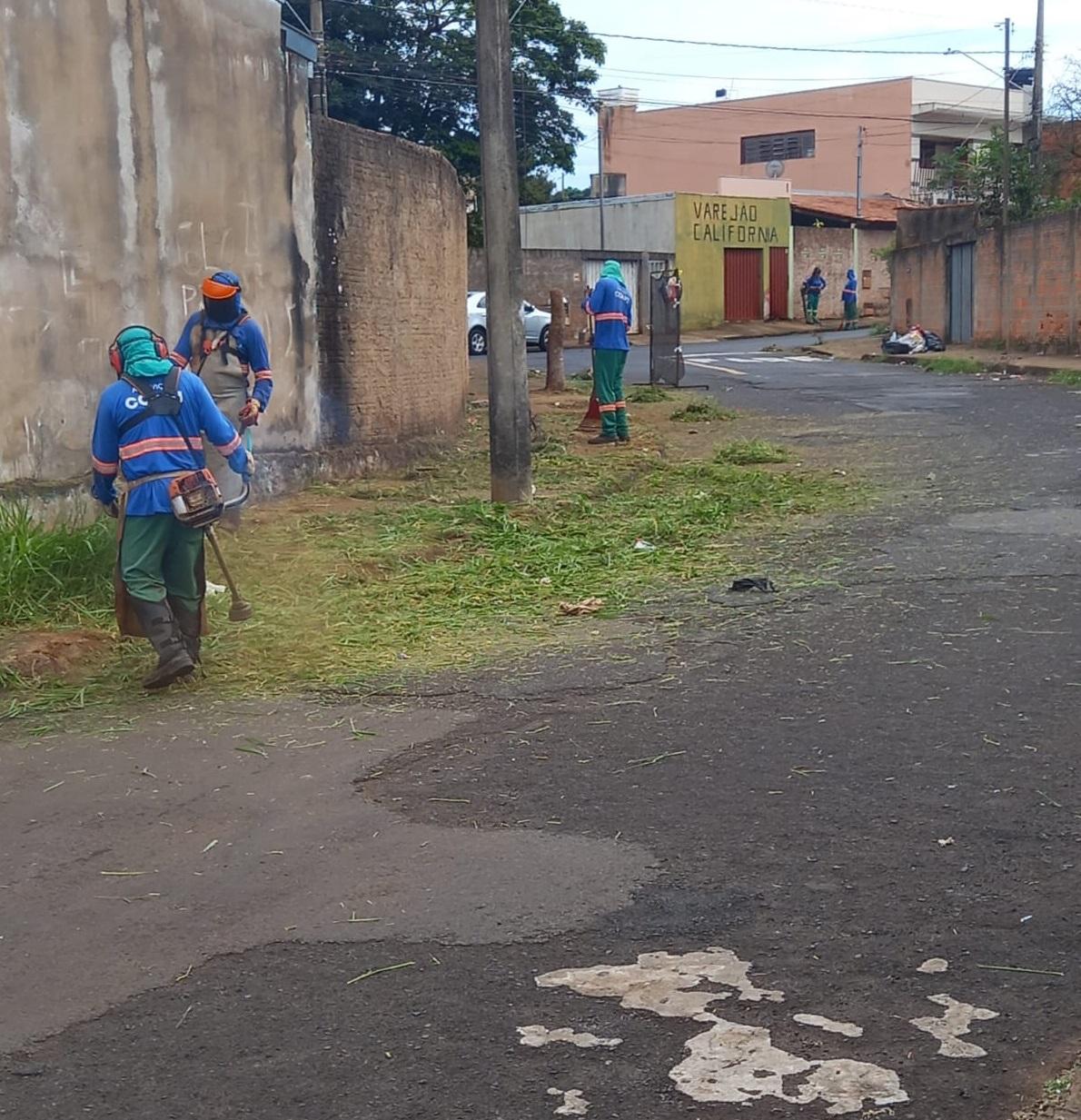 Programação de limpeza urbana no período de 17 a 21 de novembro (Foto/Divulgação Codau)