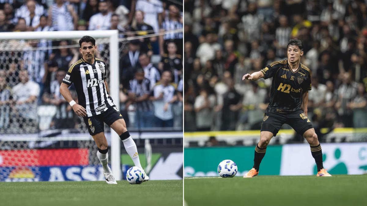 Alonso e Alan Franco defendem Paraguai e Equador, respectivamente (Foto/Pedro Souza/Atlético)