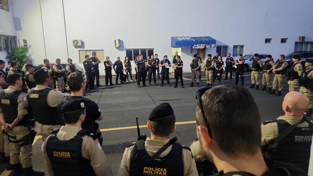 As forças de segurança informaram que a operação faz parte de um conjunto de ações contínuas de enfrentamento ao crime organizado na região (Foto/Divulgação)