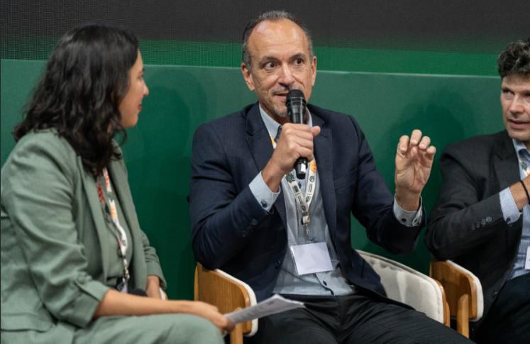 Presidente regional da RHI Magnesita para a América Latina, Wagner Sampaio, em participação na COP30 (Foto/Divulgação)