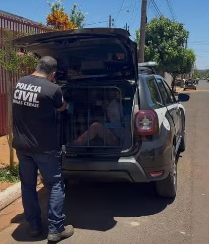 O homem foi encaminhado ao sistema prisional, onde permanece à disposição da justiça (Foto/Divulgação)