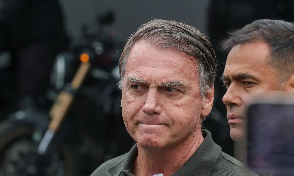 O ex-presidente Jair Bolsonaro passará por audiência de custódia, ao meio-dia deste domingo (23) (Fabio Rodrigues-Pozzebom/ Agência Brasil)