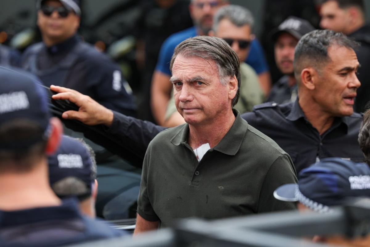 Jair Bolsonaro foi preso preventivamente no sábado (23/11), após tentar violar tornozeleira (Foto/Fabio Rodrigues-Pozzebom/Agência Brasil)