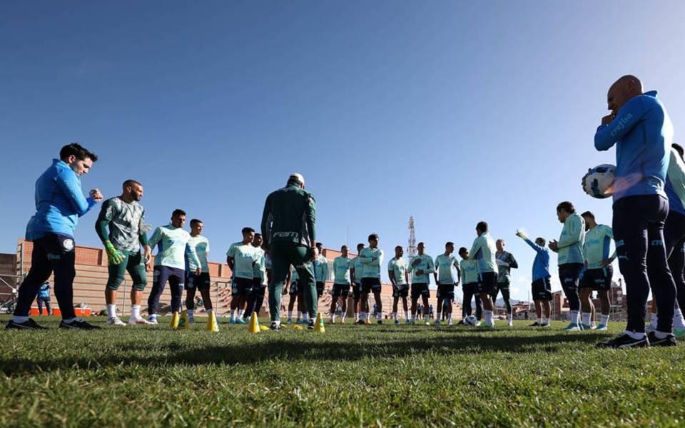 Palmeiras deixa titulares em SP e concentra preparação exclusiva para a final da Libertadores (Foto/Cesar Greco/Palmeiras)