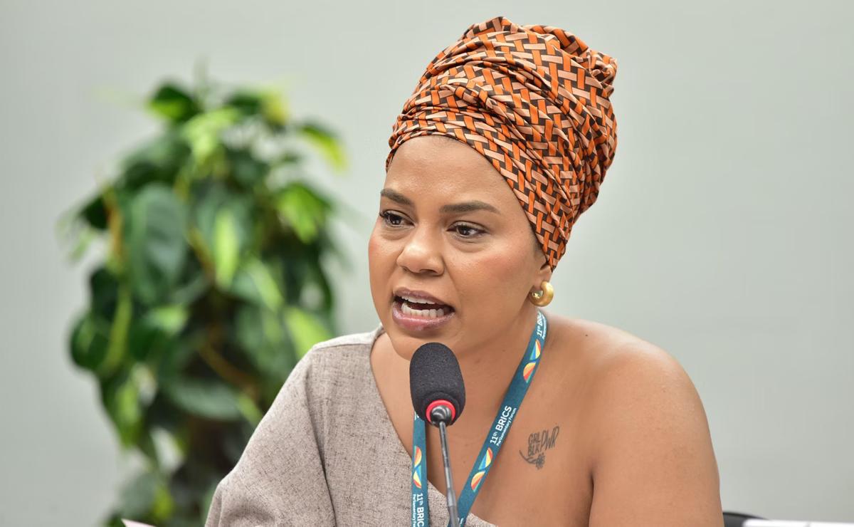 A deputada Dandara tinha sido retirada da disputa pelo PT em Minas Gerais por decisão do Diretório Nacional (Foto/Zeca Ribeiro/Câmara dos Deputados)