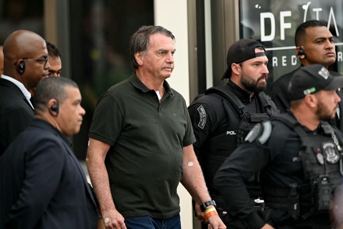 Bolsonaro se tornou o primeiro ex-presidente do Brasil a ser condenado por golpe de Estado (Foto/Evaristo Sa/AFP)