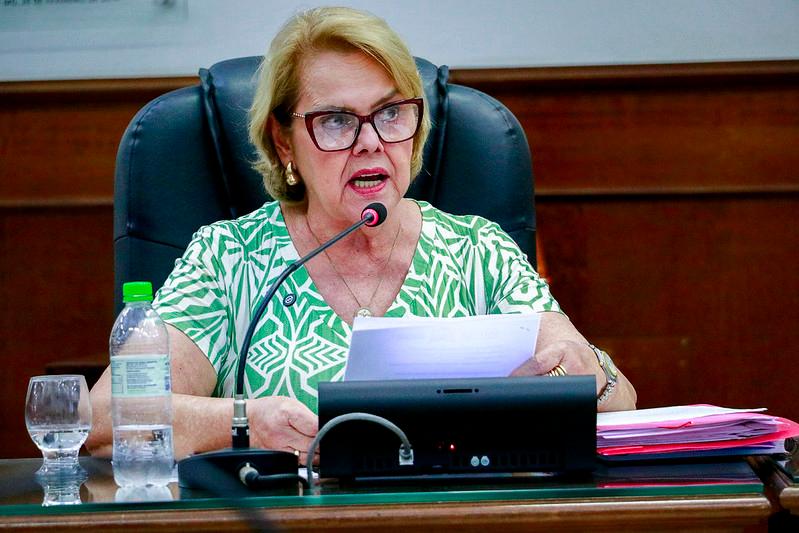 Vereadora Silvana Elias articula criação de grupo de trabalho com o SSPMU para análise do projeto de Lei Orçamentária Anual de 2026 (Foto/Rodrigo Garcia/CMU)
