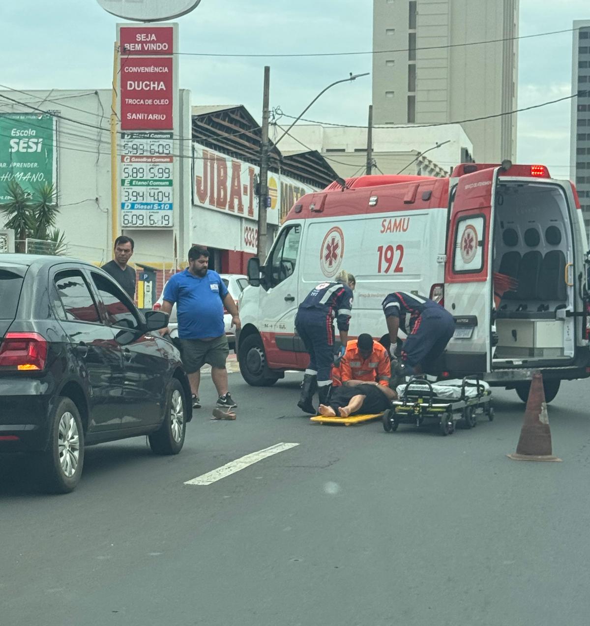 Segundo o Serviço de Atendimento Móvel de Urgência (Samu), as equipes foram acionadas para socorrer a vítima, que apresentava quadro clínico estável no momento da avaliação inicial (Foto/Reprodução)