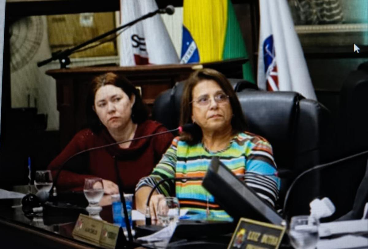 Neusa Venceslau em uma de suas muitas idas ao Legislativo, pedindo socorro para a SUPAM e suas meninas assistidas (Foto/Divulgação)