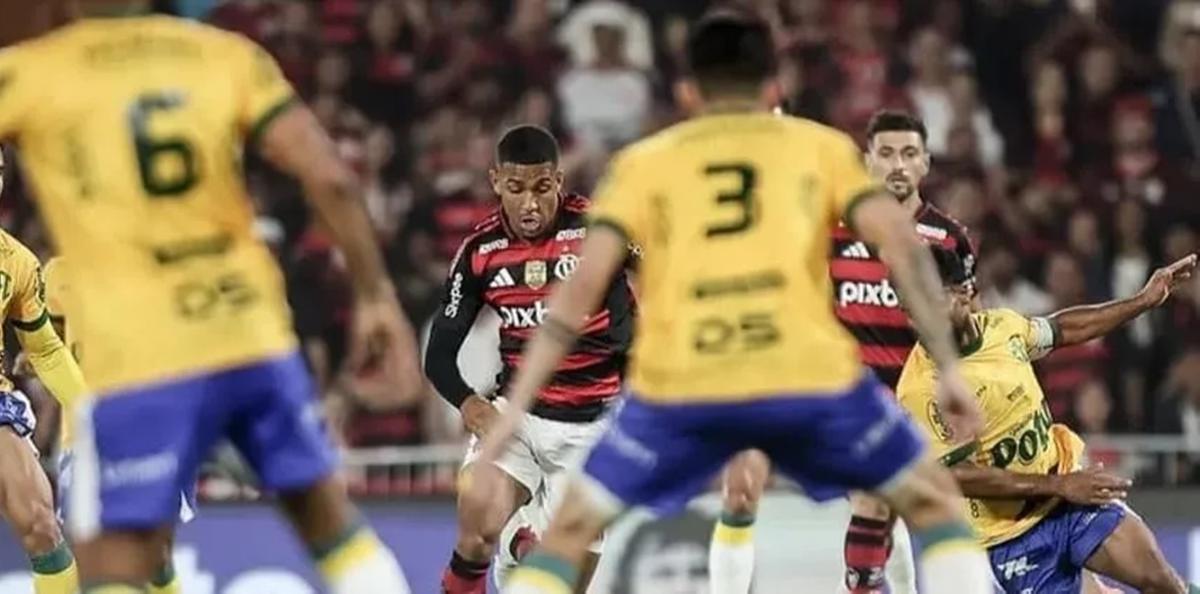 Flamengo x Mirassol. (Foto/Gilvan de Souza/CRF)