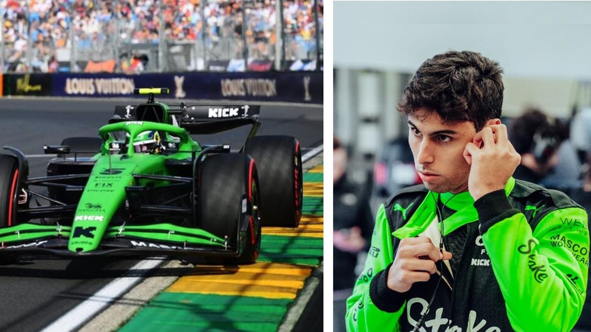Gabriel Bortoleto chegou em 7º lugar após uma classificação sólida e madura pela Sauber (Foto/Montagem)