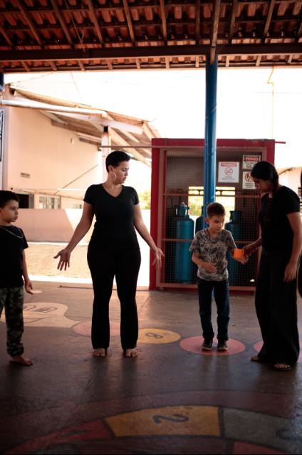 Mostra cênica será realizada no dia 10 de dezembro, na quadra do ICBC, após cinco meses de oficinas formativa (Foto/Renata Reis)