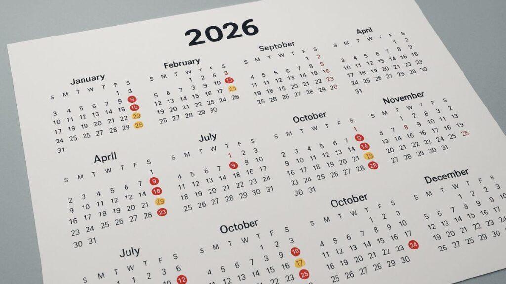 Ao todo, serão 14 feriados e pontos facultativos, dos quais 11 ocorrerão em dias úteis (Foto/Divulgação)