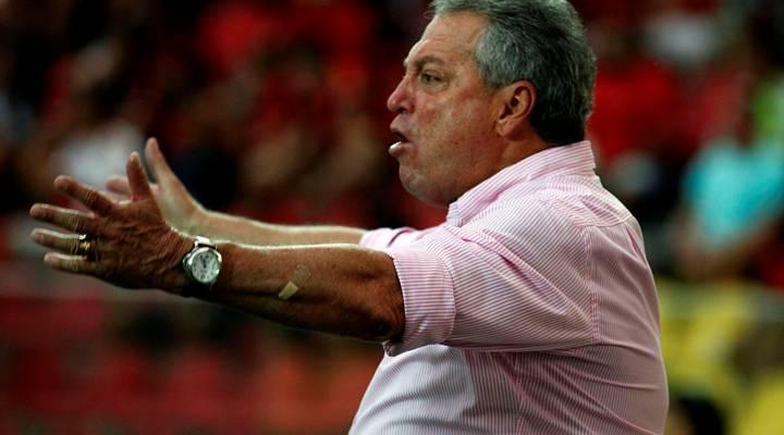 Abel Braga chorou depois do jogo e disse que sua presença deu sorte ao seu time do coração (Foto/Nelson Peres/Fluminense)