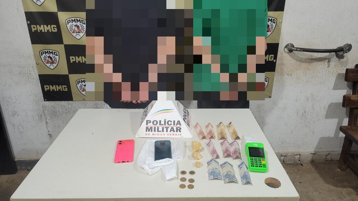 O material encontrado em Uberaba, conforme a denúncia, seria levado posteriormente para Conceição das Alagoas, onde ocorreria a venda. (Foto/Divulgação/PMMG)