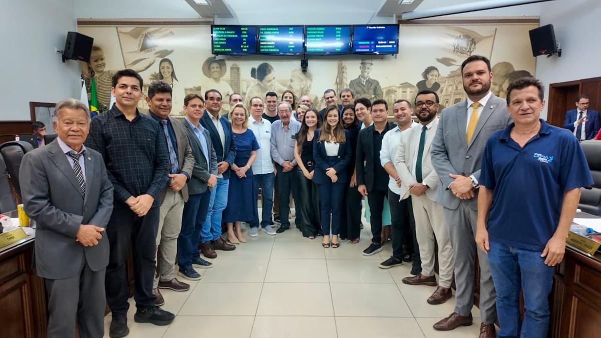 Representantes de entidades de classe acompanharam as discussões e votação do projeto que visa dar nova vida ao Centro de Uberaba  (Foto/Mayara Borges /CMU)