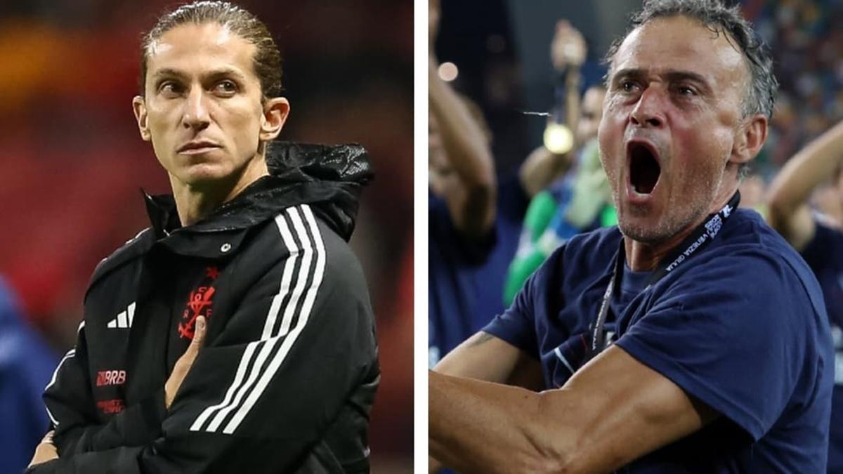 Filipe Luiz e Luiz Henrique se enfrentam no estádio Ahmad bin Ali pela decisão da Copa Intercontinental (Foto/Mundo da Bola)