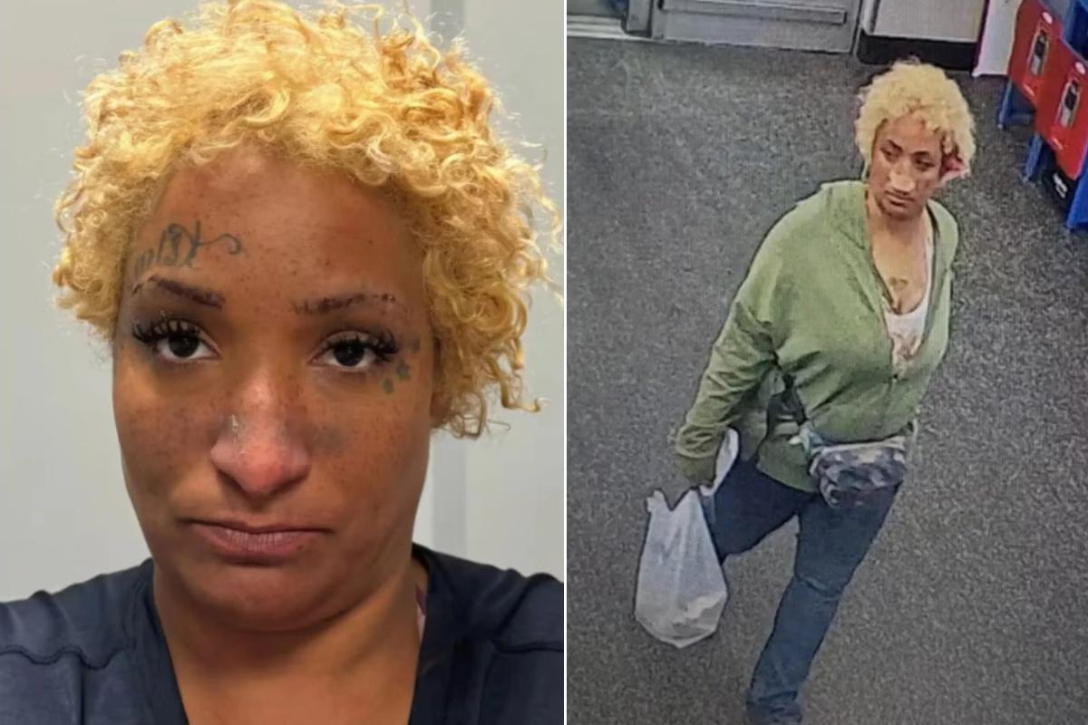 Mulher de 33 anos é presa por colocar navalhas em pães em um supermercado (Foto/BILOXI POLICE DEPARTMENT/DIVULGAÇÃO)