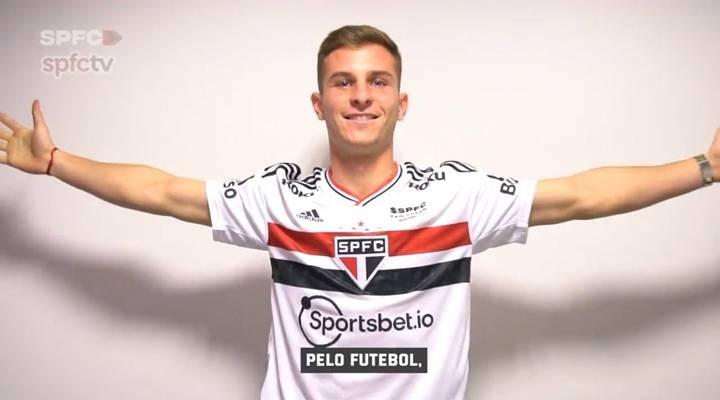 São Paulo confirma transferência definitiva do meio-campista Giuliano Galoppo para o River Plate (Foto/SPFC)