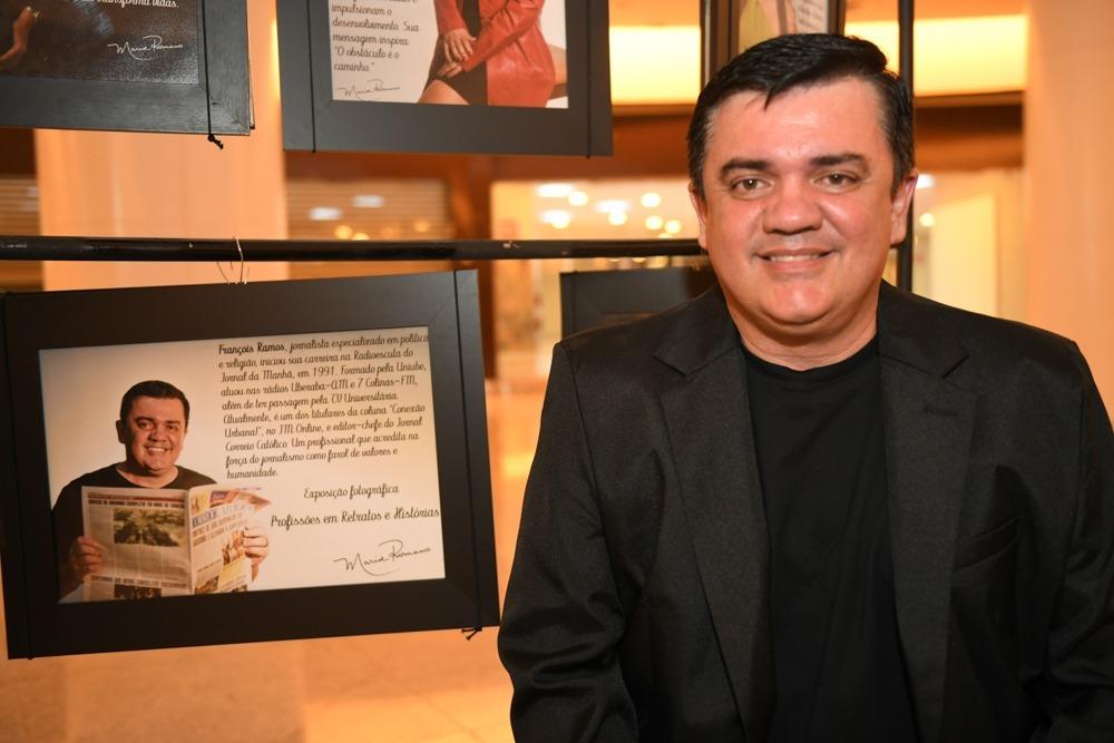 Autor do livro, François Ramos (Foto/Marise Romano)