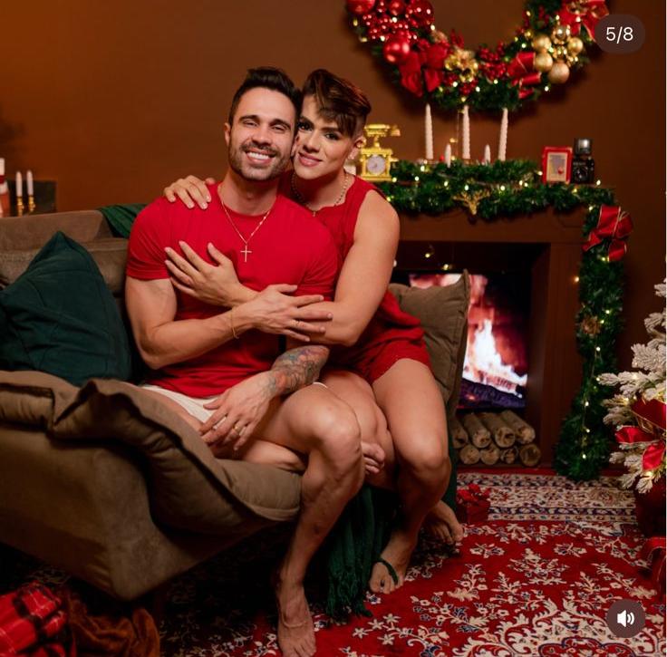 Os Chave Rodrigues em clima natalino (Foto/Arquivo pessoal)