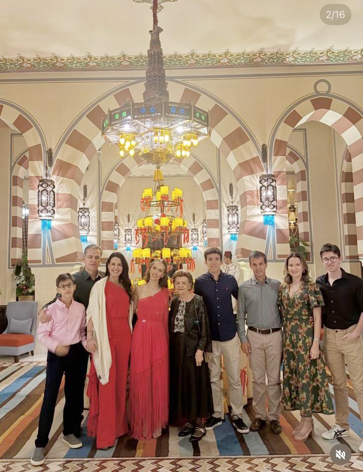 Os Barsam escolheram o Egito para passar um Natal inesquecivel (Foto/Arquivo pssoal)