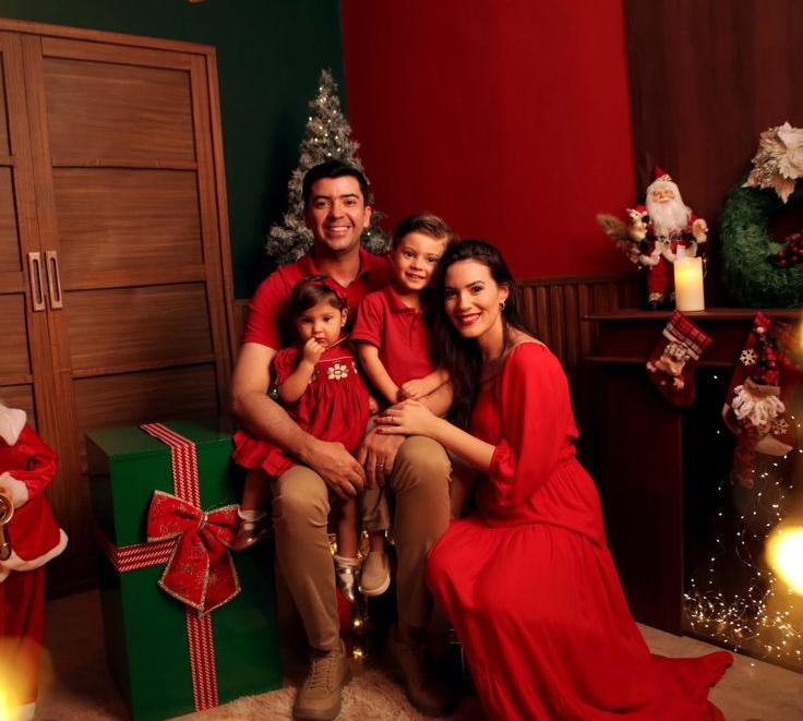 Natal dos Gabriele Kalil foi direto da Suiça (Foto/Arquivo pessoal)