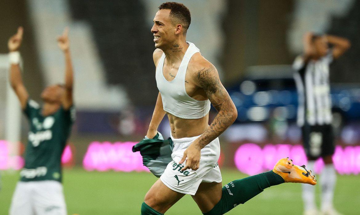 Breno Lopes marcou o gol do título da Libertadores de 2020 e segue rendendo frutos financeiros ao Palmeiras. (Foto/César Greco/Palmeiras)