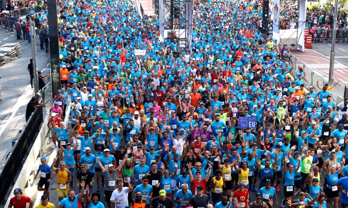 100ª edição da Corrida de São Silvestre, em 2025 (Foto/Paulo Pinto - Agência Brasil)