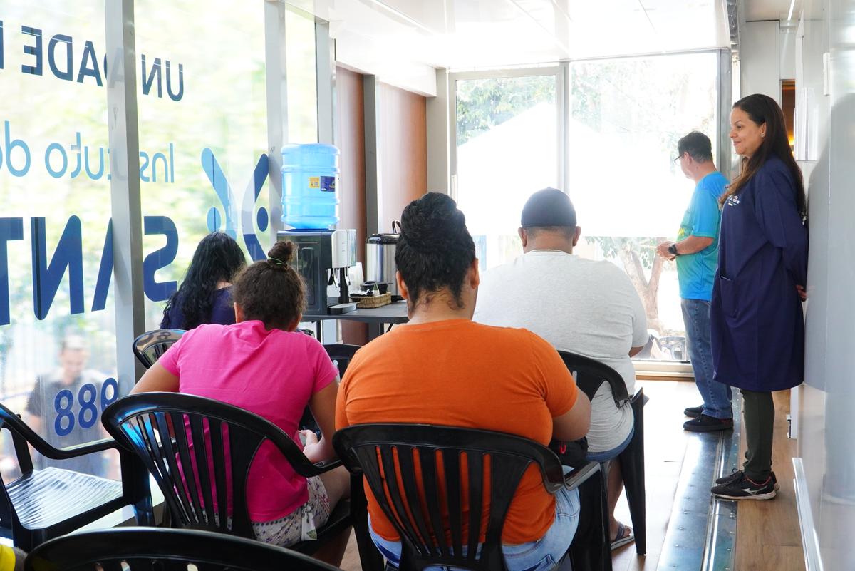 Dados da Secretaria Municipal de Saúde indicam que, desde a chegada das carretas, cerca de 31 mil exames foram agendados, entre ultrassonografia, eletrocardiograma e raio-X (Foto/Divulgação)