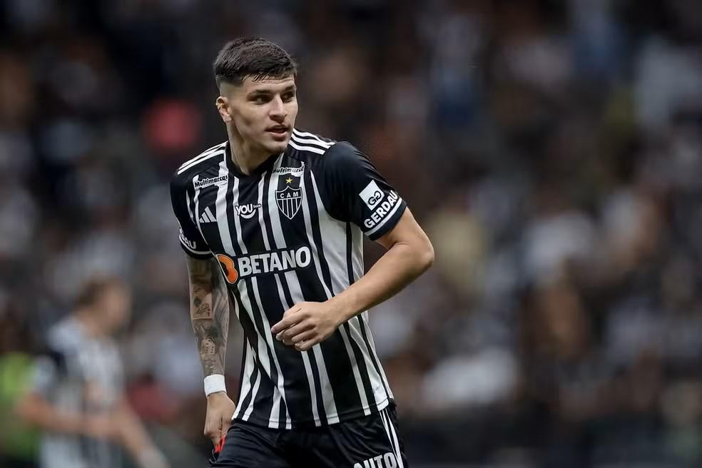 No Atlético-MG o atacante Isaac, foi para a Itália jogar no Hellas Verona (Foto/Pedro Souza/Atlético MG)