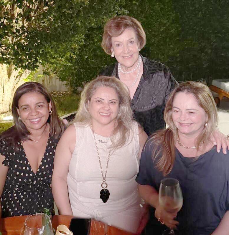 Velma, Linéia, Binha e Eliana (Foto/Reprodução)