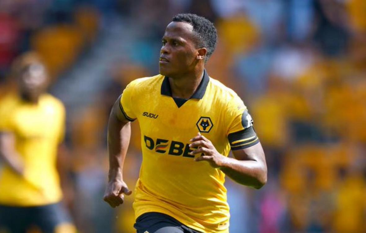 Jhon Arias é desejo antigo do Palmeiras e está no Wolverhampton (Foto/Reprodução)