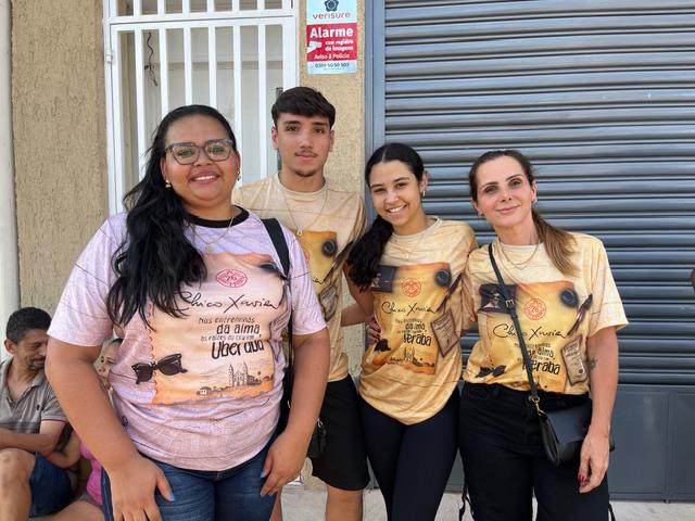 Walesca Afonso, Miguel Tensol, Ana Cecília Amaral e Giovanna Tensol. (Foto/Victor Miranda)