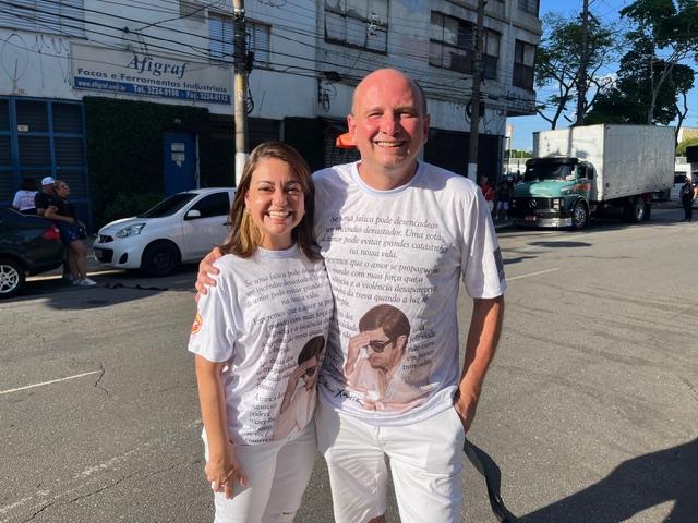 Tiago Bisinoto e Andréia Barbosa. (Foto/Victor Miranda)