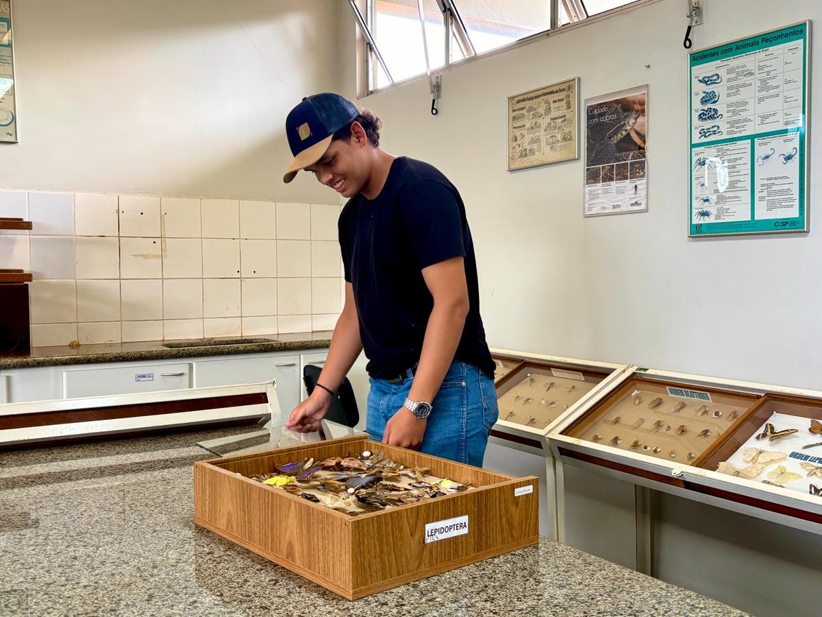 Gabriel Nolli veio para Uberaba em busca de grandes oportunidades e já estagia na área (Foto/Divulgação)