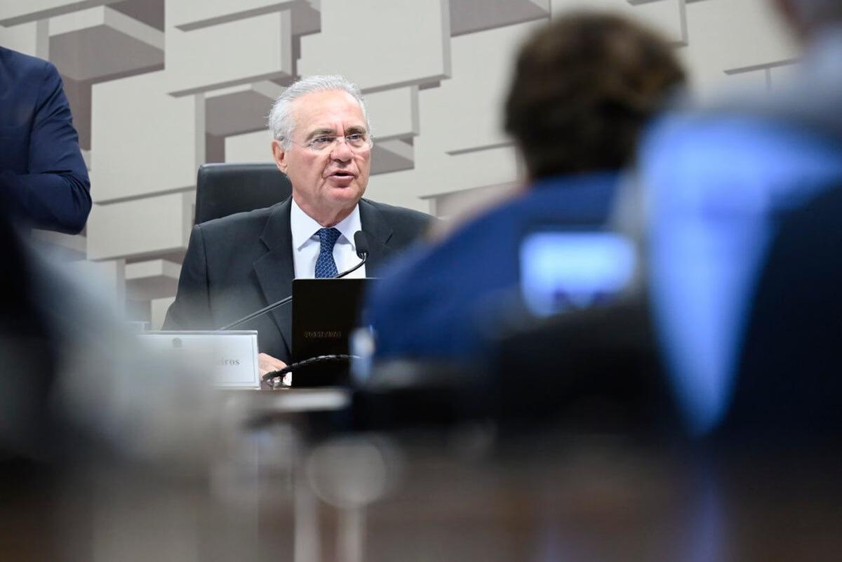O presidente da CAE, senador Renan Calheiros (MDB-AL), nomeou seis senadores para compor o grupo de trabalho sobre a fraude do Master (Foto/Senado Federal do Brasil)