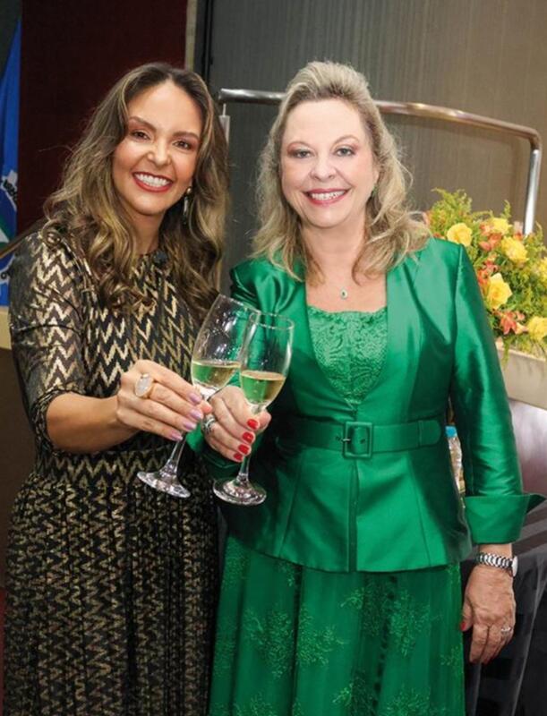 Esmê Nasser e Lídia Prata continuarão a dobradinha de ouro na presidência da ACIU (Foto/Arquivo pessoal)