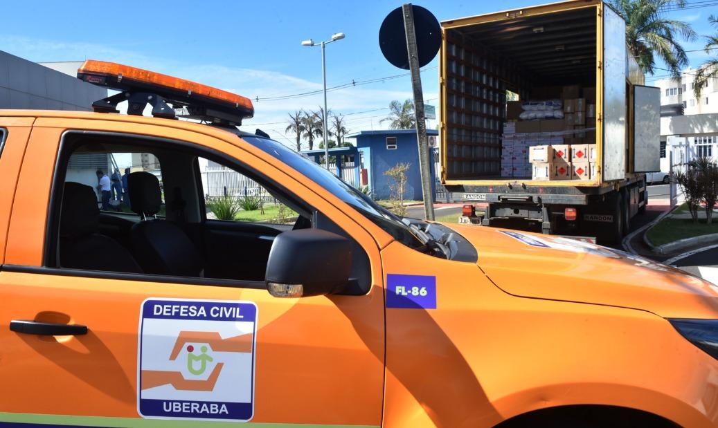 Defesa Civil atuou em conjunto com outras equipes (Foto/André Santos - Arquivo PMU)