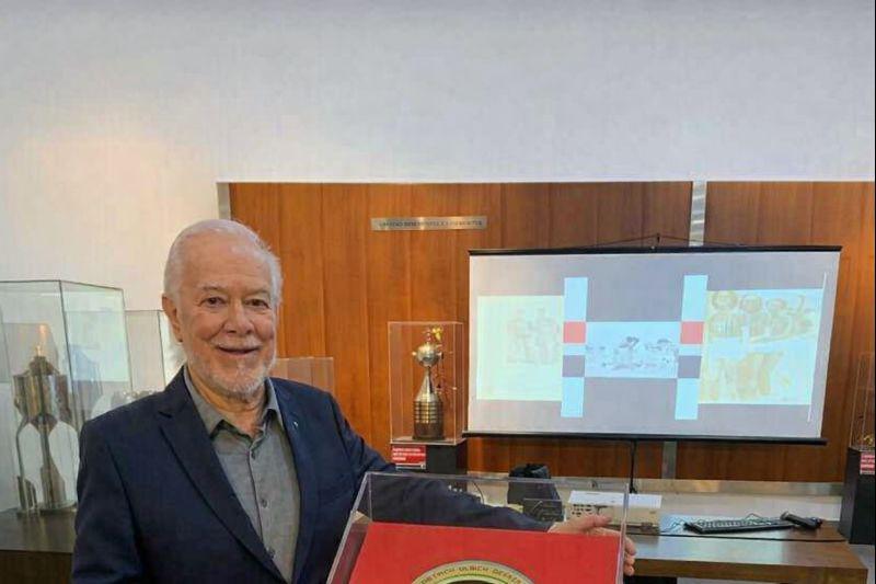 Atual presidente do São Paulo FC, Harry Massis Jr, tenta acalmar a torcida (Foto/Instagram)