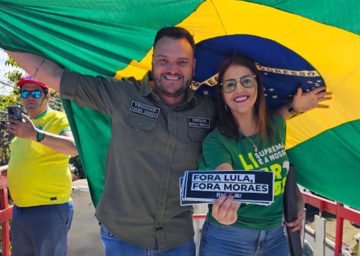 PL aposta suas fichas na dobradinha Ellen/cabo Diego. (Foto/Divulgação)