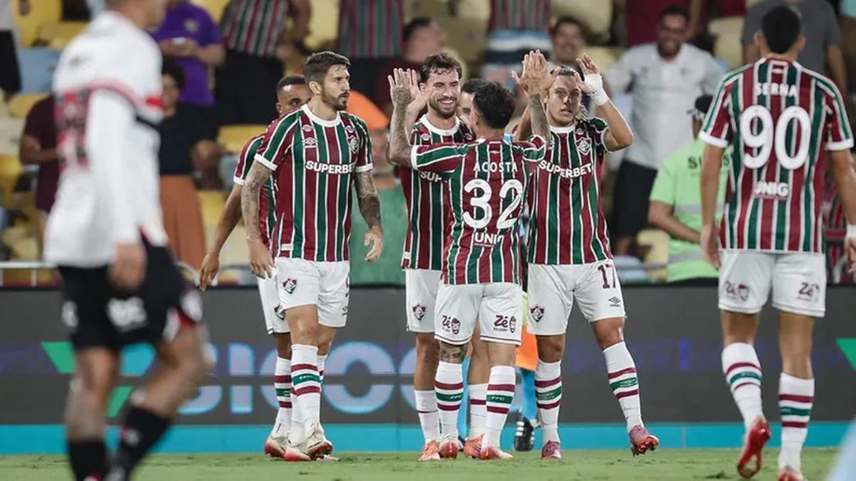 Desde o início da partida, o Fluminense teve maior controle do jogo (Foto/FFC)