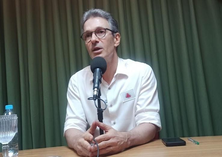 Governador Romeu Zema encerrou sua rápida passagem por Uberaba com visita ao Grupo JM de Comunicação, no final da tarde desta quinta-feira. (Foto/Divulgação/JM)