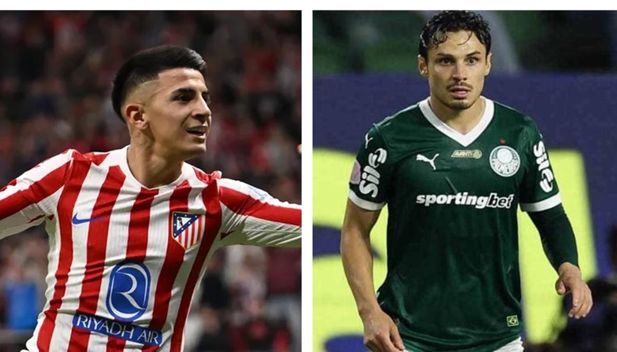 Raphael Veiga deve ir par o América do México abrindo a expectativa para chegada de Almada (Foto/Montagem)